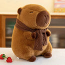 23cm Capybara Plush Simulation Capibara Anime Fluffty Toy Cute Doll Stuffed Animals Soft Doll Plush Christmas Thanksgiving Gift