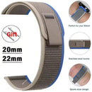 20mm 22mm Trail Nylon Sports Strap For Garmin Forerunner 965 955 570 970 165 55 Wristband Garmin Venu 2-3-4 45mm/Active 6-5 Band