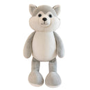 Stuffed Plush Animals Toys Soft Dolls Jungle Lion Elephant Tiger Dog Fox Monkey Deer Children Gift Kawaii Baby Kids Hobbie Toys