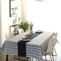 Nordic Simplicity Printing Rectangular Tablecloths For Table Party Decoration Dining Tables Cover Manteles
